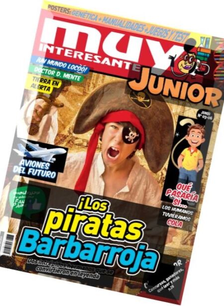 Muy Interesante Junior – Junio 2016 Cover