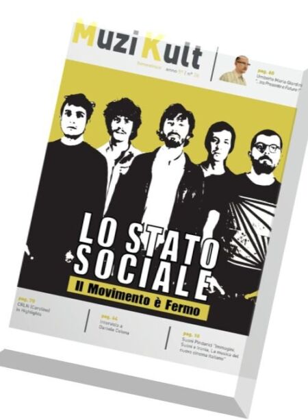 Muzi Kult – Luglio-Agosto 2016 Cover