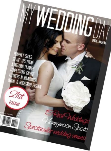 My Wedding Day Magazine – Issue 21, 2016 Cover