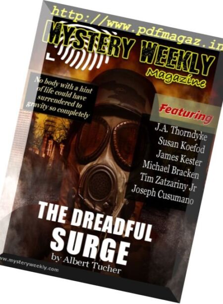 Mystery Weekly – August 2016 Cover