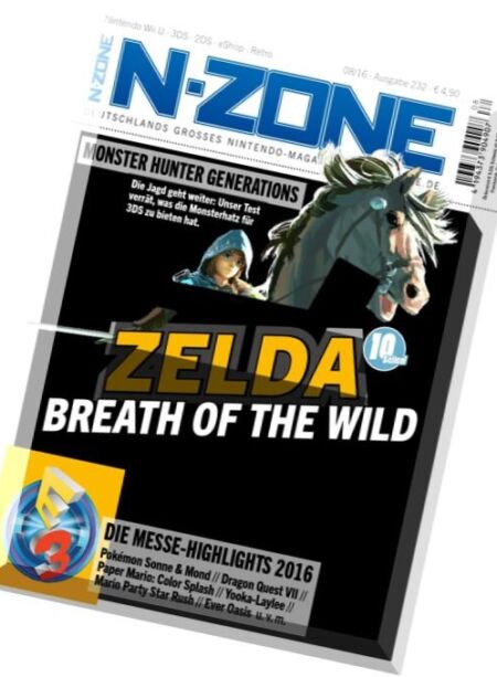 N-Zone Magazin – August 2016 Cover