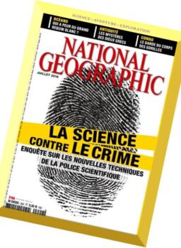 National Geographic France – Juillet 2016