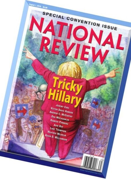 National Review – 1 August 2016 Cover