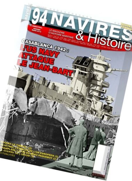 Navires & Histoire – N 94, Fevrier-Mars 2016 Cover