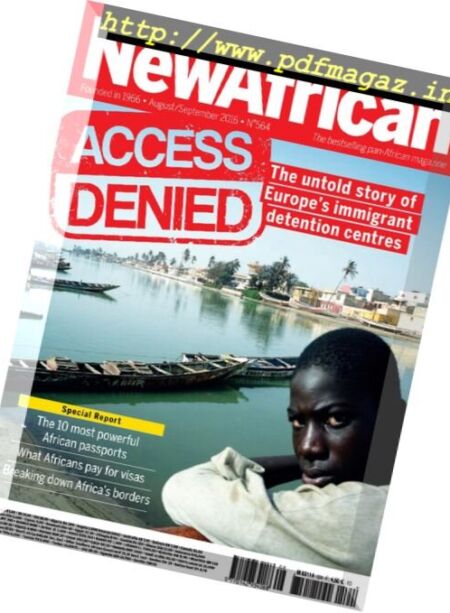 New African – August-September 2016 Cover