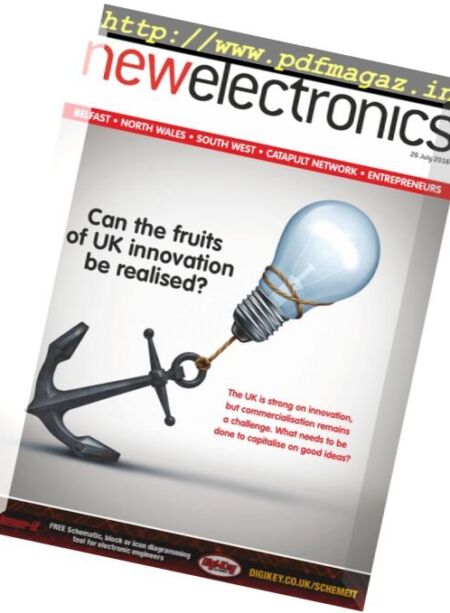 New Electronics – 26 July 2016 Cover