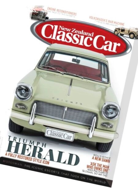New Zealand Classic Car – August 2016 Cover