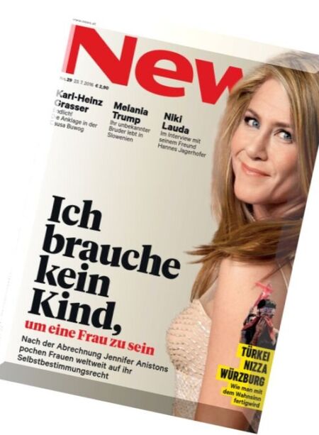 News – 23 Juli 2016 Cover
