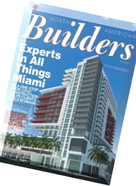 North American Builders – May-June 2016 Cover