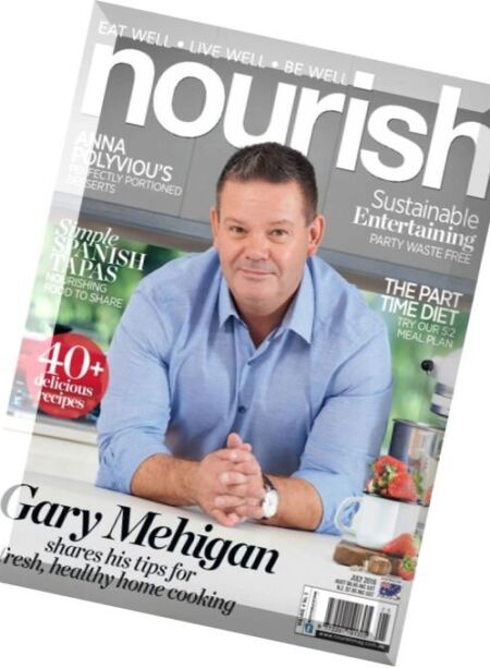 Nourish magazine – July 2016 Cover