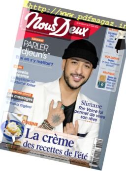 Nous Deux – 25 Juillet au 1 Aout 2016