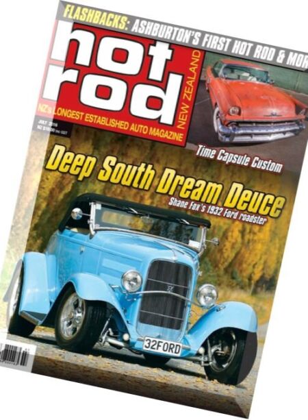 NZ Hot Rod – July 2016 Cover