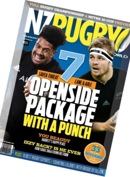 NZ Rugby World – August-September 2016 Cover