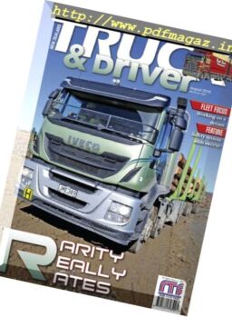 NZ Truck & Driver Magazine – August 2016