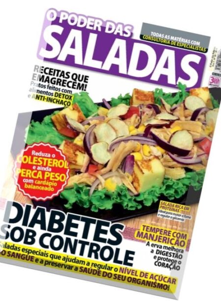 O Poder dos Alimentos – Brazil – Issue Saladas – Julho 2016 Cover