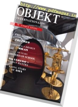 OBJEKT International – September 2016