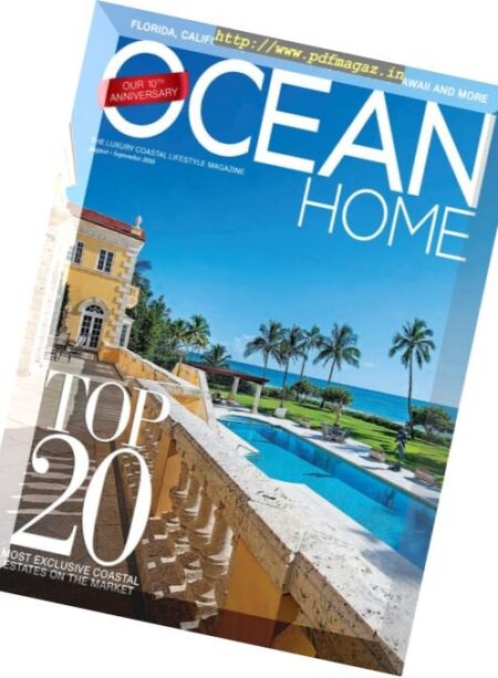 Ocean Home – August-September 2016 Cover