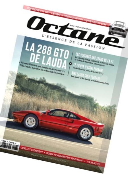Octane France – Juillet-Aout 2016 Cover