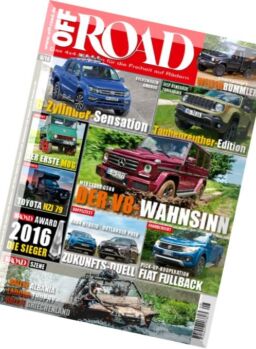 Off Road – August 2016