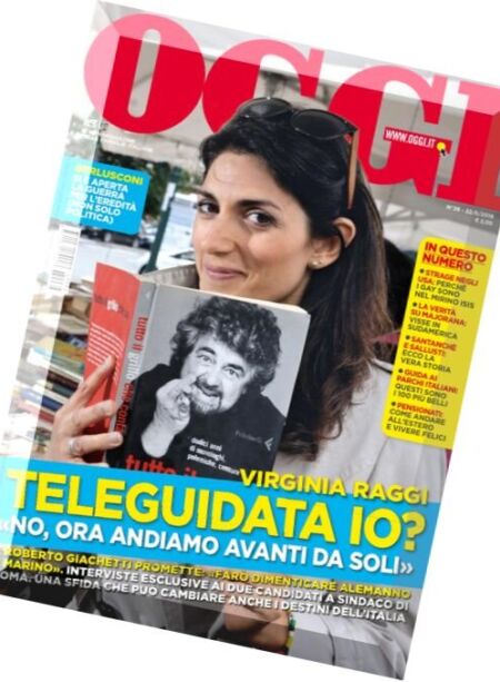 Oggi – 22 Giugno 2016 Cover