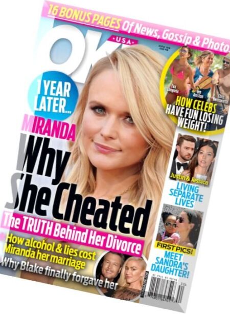 OK! Magazine USA – 25 July 2016 Cover