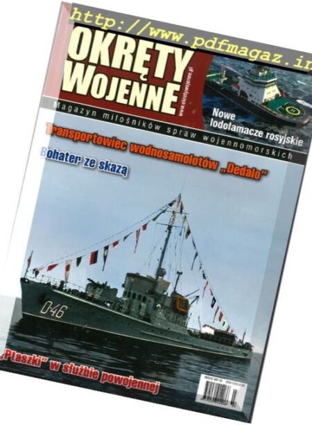 Okrety Wojenne – N 3, Maj-Czerviec 2016 Cover
