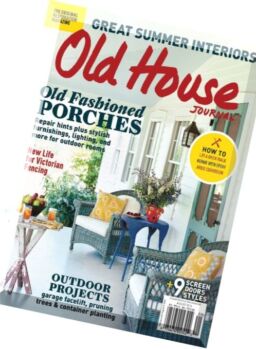 Old House Journal – August 2016