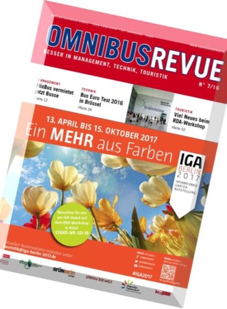 Omnibusrevue – Nr.7, 2016 Cover