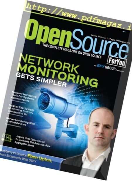 Open Source For You – August 2016 Cover