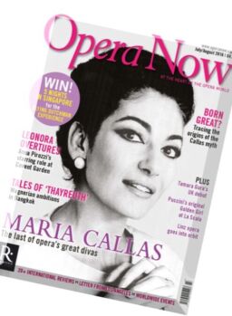 Opera Now – July-August 2016
