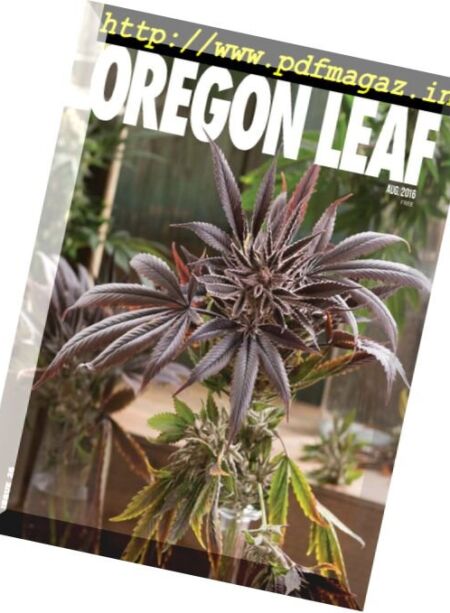 Oregon Leaf – August 2016 Cover