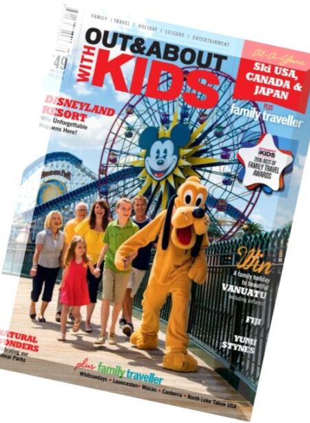 Out & About With Kids – Winter 2016 Cover