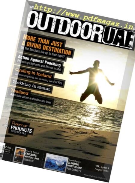 OutdoorUAE – August 2016 Cover