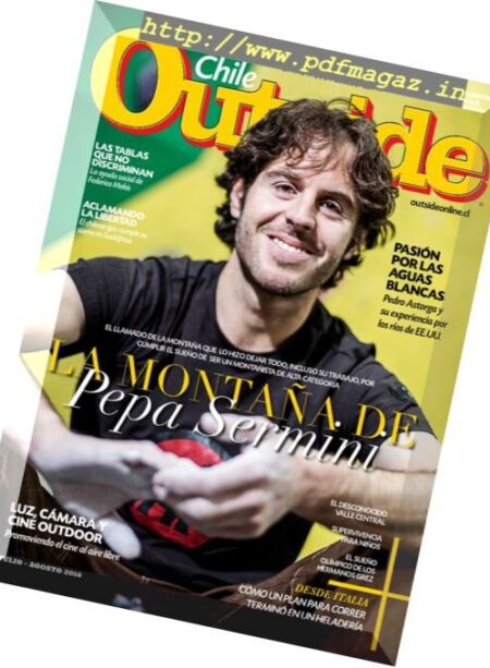 Outside Chile – Julio-Agosto 2016 Cover