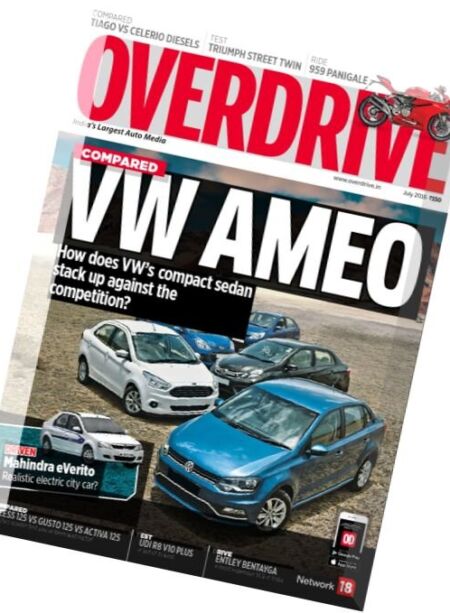 Overdrive – July 2016 Cover
