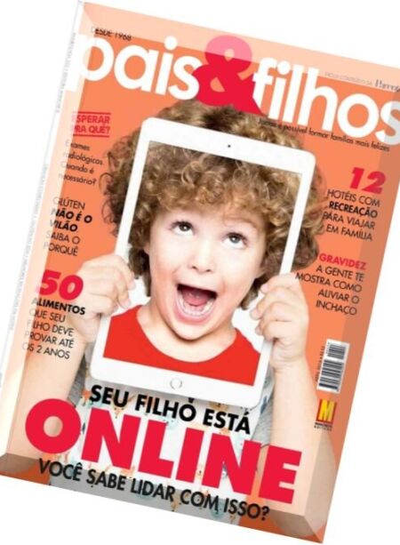 Pais & Filhos Brazil – Issue 553, Abril 2016 Cover