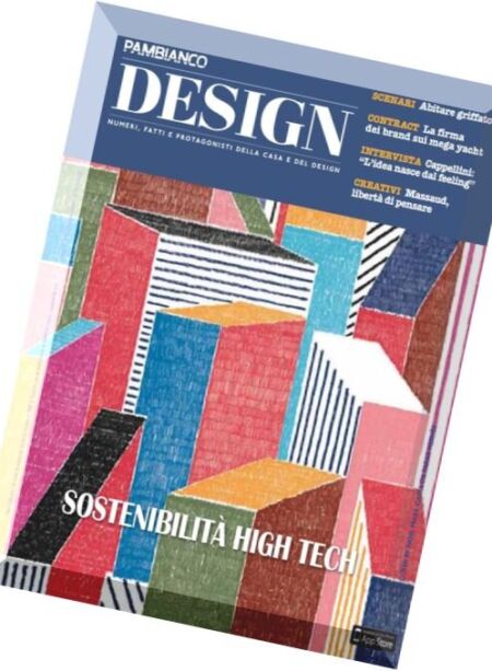 Pambianco Design – Giugno-Luglio 2016 Cover