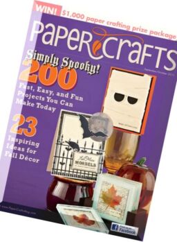 Paper Crafts – September-October 2011