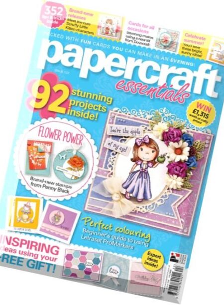 Papercraft Essentials – Issue 122, 2015 Cover