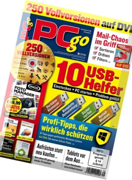 PC go – August 2016 Cover