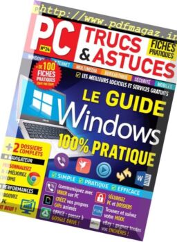 PC Trucs et Astuces – Juillet-Septembre 2016