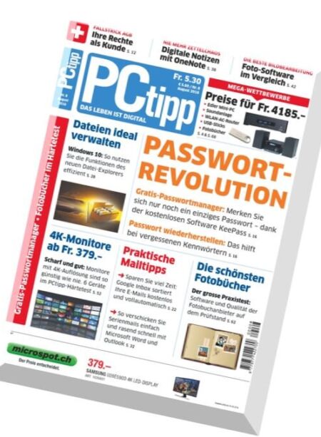 PCtipp – August 2016 Cover