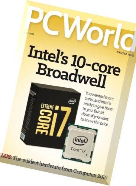 PCWorld USA – July 2016 Cover