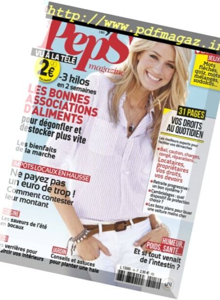 Pep’s – Septembre-Octobre 2016 Cover
