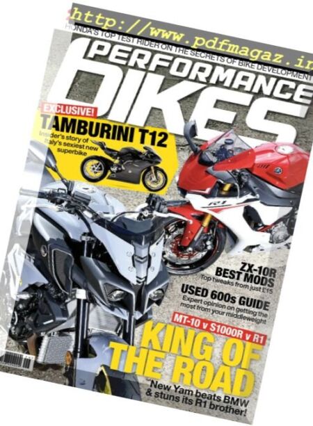 Performance Bikes – September 2016 Cover