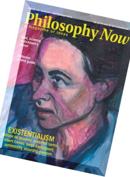 Philosophy Now – August-September 2016 Cover