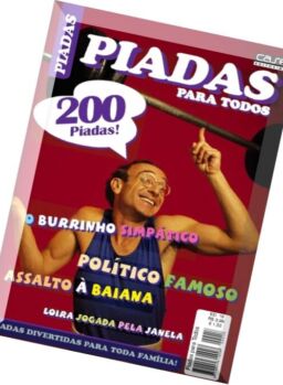 Piadas Para Todos Brazil – Issue 18, Marco 2016