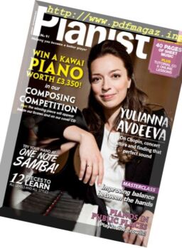 Pianist – August-September 2016