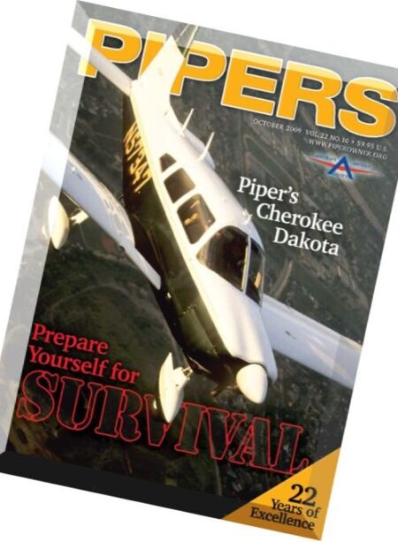 Pipers – October 2009 Cover
