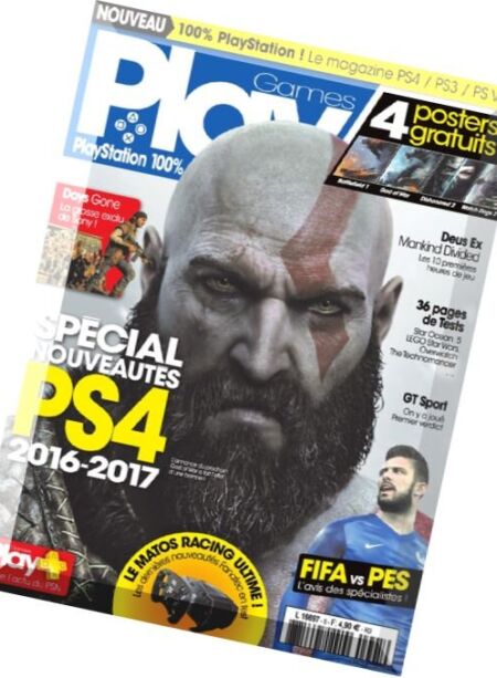 Play Games – Aout-Septembre 2016 Cover
